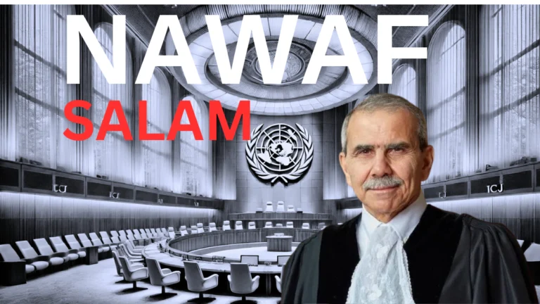 middleeastscope Nawaf Salam